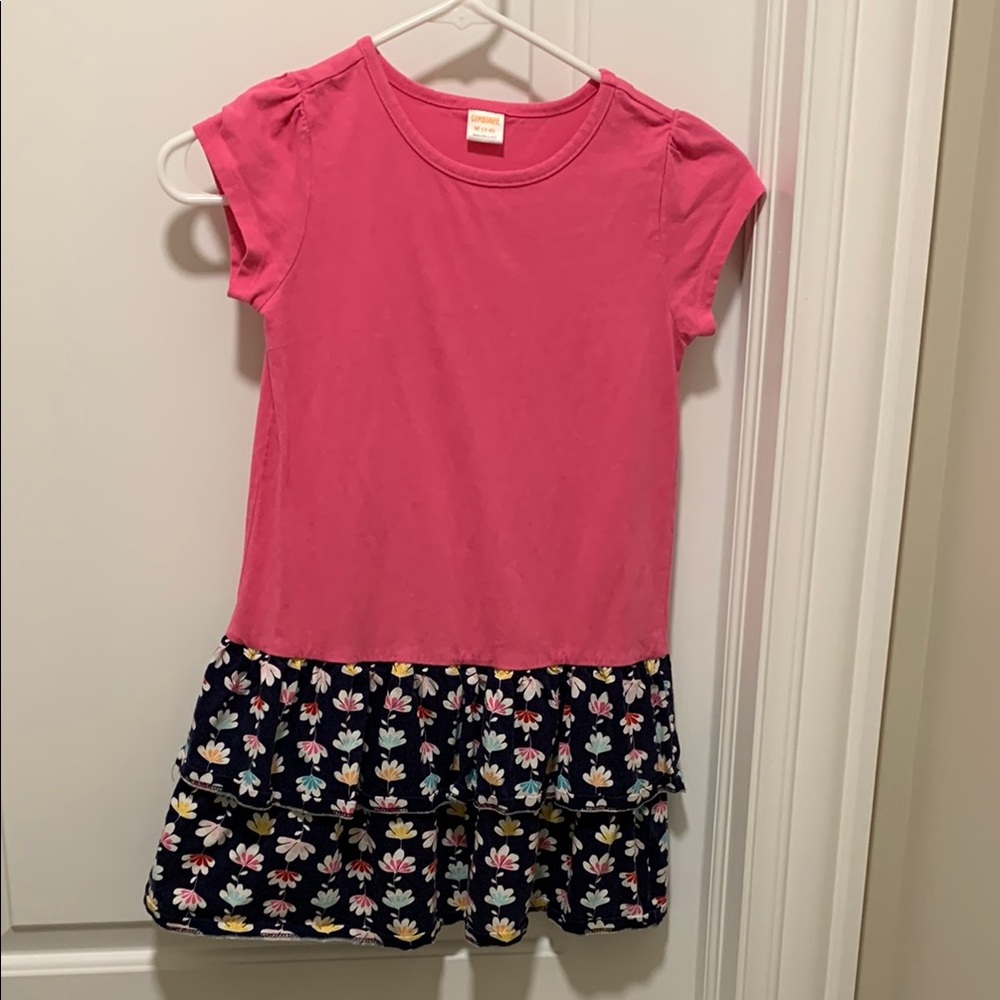 GYMBOREE Pink and Floral Dress